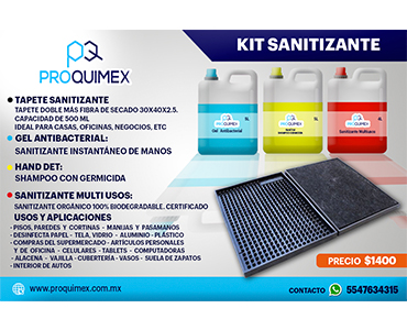 Proquimex lavavajillas industrial